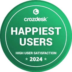 Happiest Users on Crozdesk