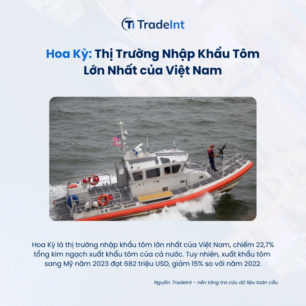 Hoa Kỳ thị trường xuất khẩu tôm Việt Nam