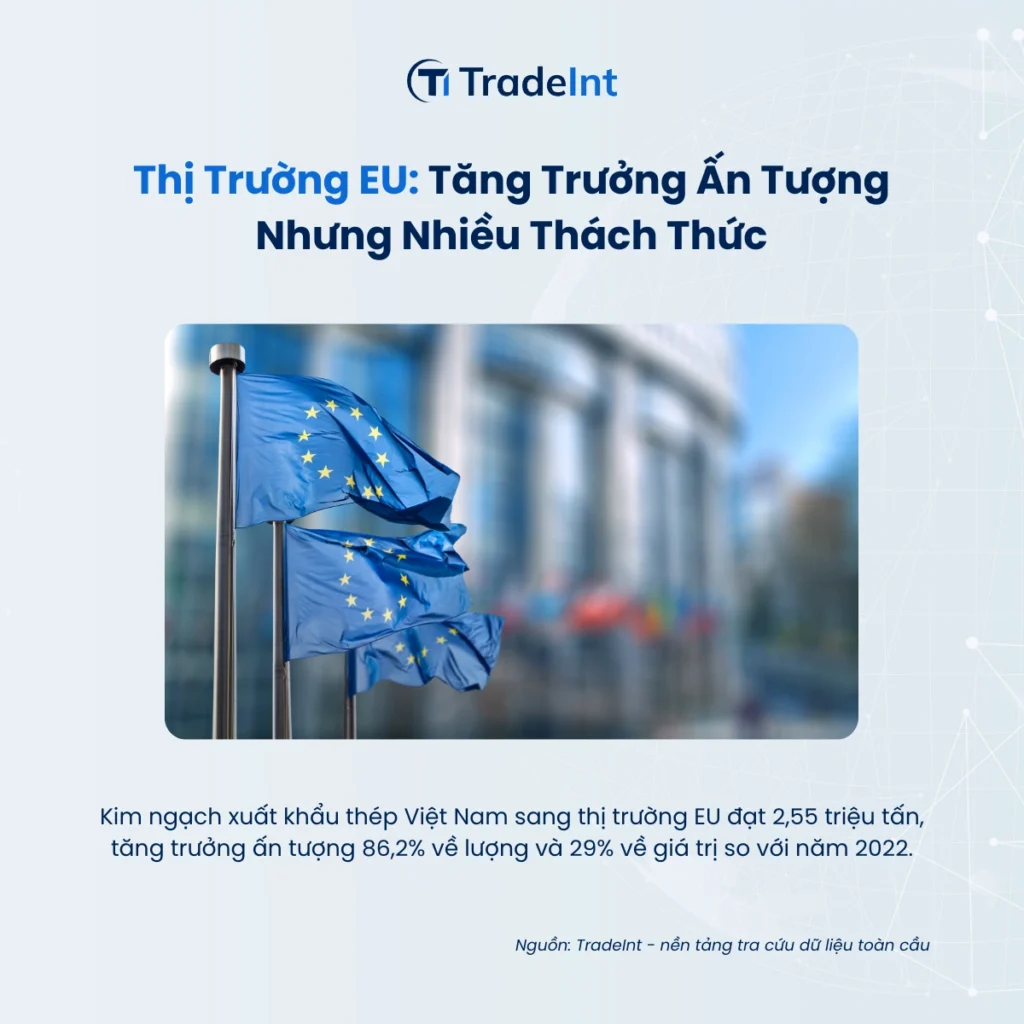 EU thị trường XK thép Việt Nam