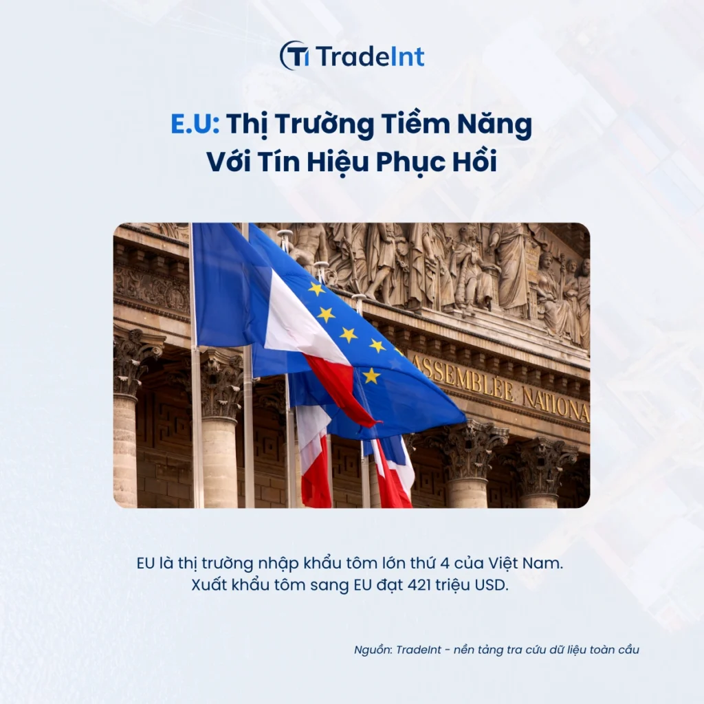 EU thị trường xuất khẩu tôm việt nam