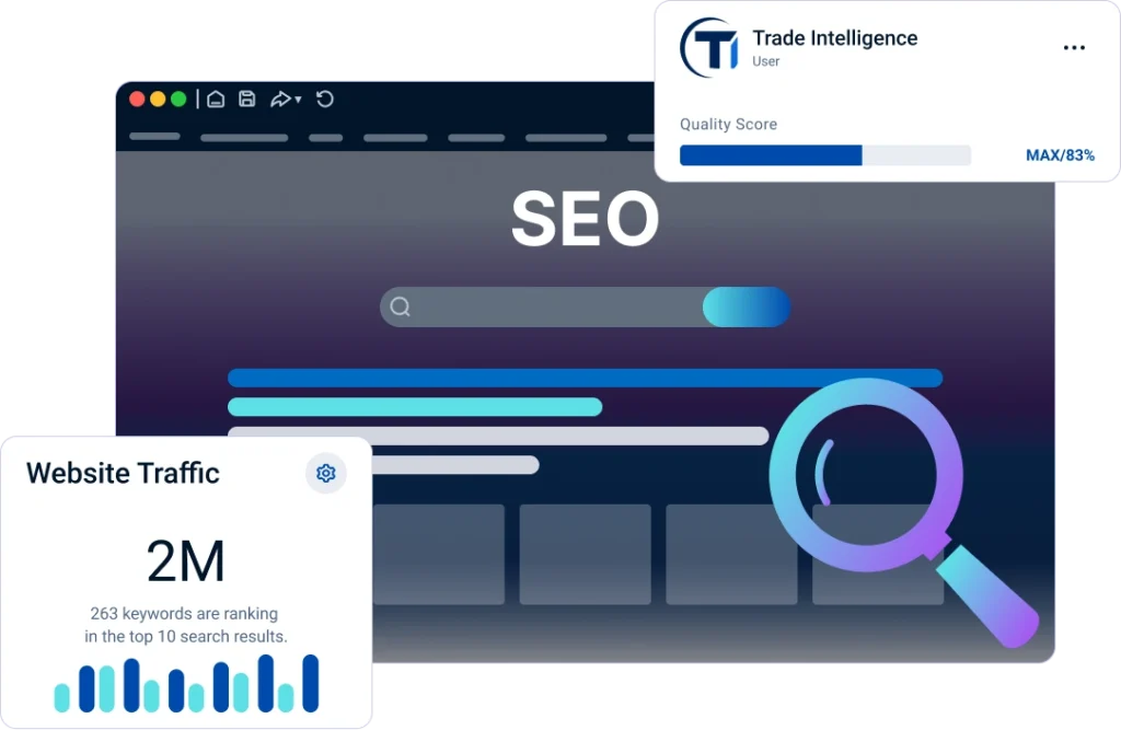trade specific seo optimization co so du lieu xuat nhap khau tradeint vn
