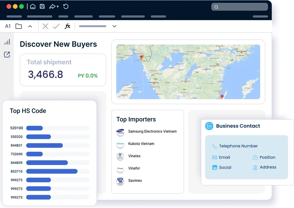 discover new buyers​ co so du lieu xuat nhap khau tradeint vn