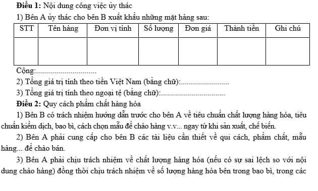 Mẫu Hợp đồng ủy Thác Xuất Nhập Khẩu Trade Intelligence Global hợp đồng ủy thác xuất nhập khẩu co so du lieu xuat nhap khau tradeint vn